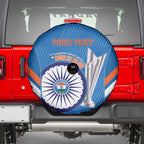 Custom India Cricket Spare Tire Cover 2nd Champions World Cup Men In Blue