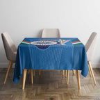 Custom India Cricket Tablecloth 2nd Champions World Cup Men In Blue