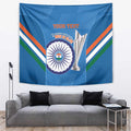 Custom India Cricket Tapestry 2nd Champions World Cup Men In Blue