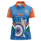 Custom India Cricket Women Polo Shirt 2nd Champions World Cup Men In Blue