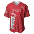 Custom England Cricket Baseball Jersey 3rd Champions World Cup Proud