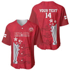 Custom England Cricket Baseball Jersey 3rd Champions World Cup Proud