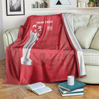 Custom England Cricket Blanket 3rd Champions World Cup Proud