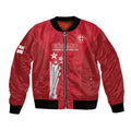 Custom England Cricket Bomber Jacket 3rd Champions World Cup Proud