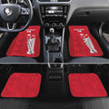 Custom England Cricket Car Mats 3rd Champions World Cup Proud