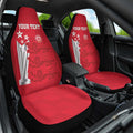 Custom England Cricket Car Seat Cover 3rd Champions World Cup Proud