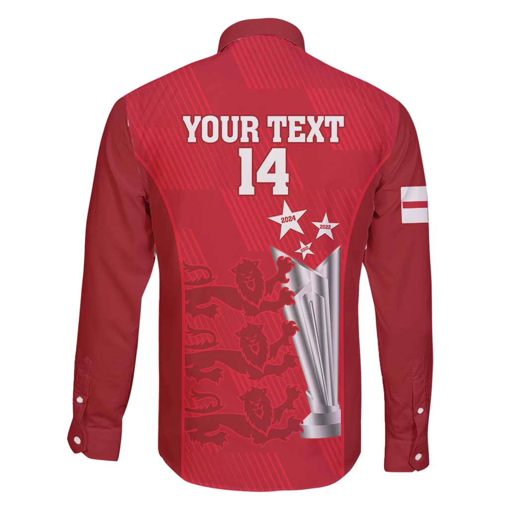 Custom England Cricket Family Matching Mermaid Dress and Hawaiian Shirt 3rd Champions World Cup Proud