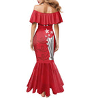Custom England Cricket Family Matching Mermaid Dress and Hawaiian Shirt 3rd Champions World Cup Proud