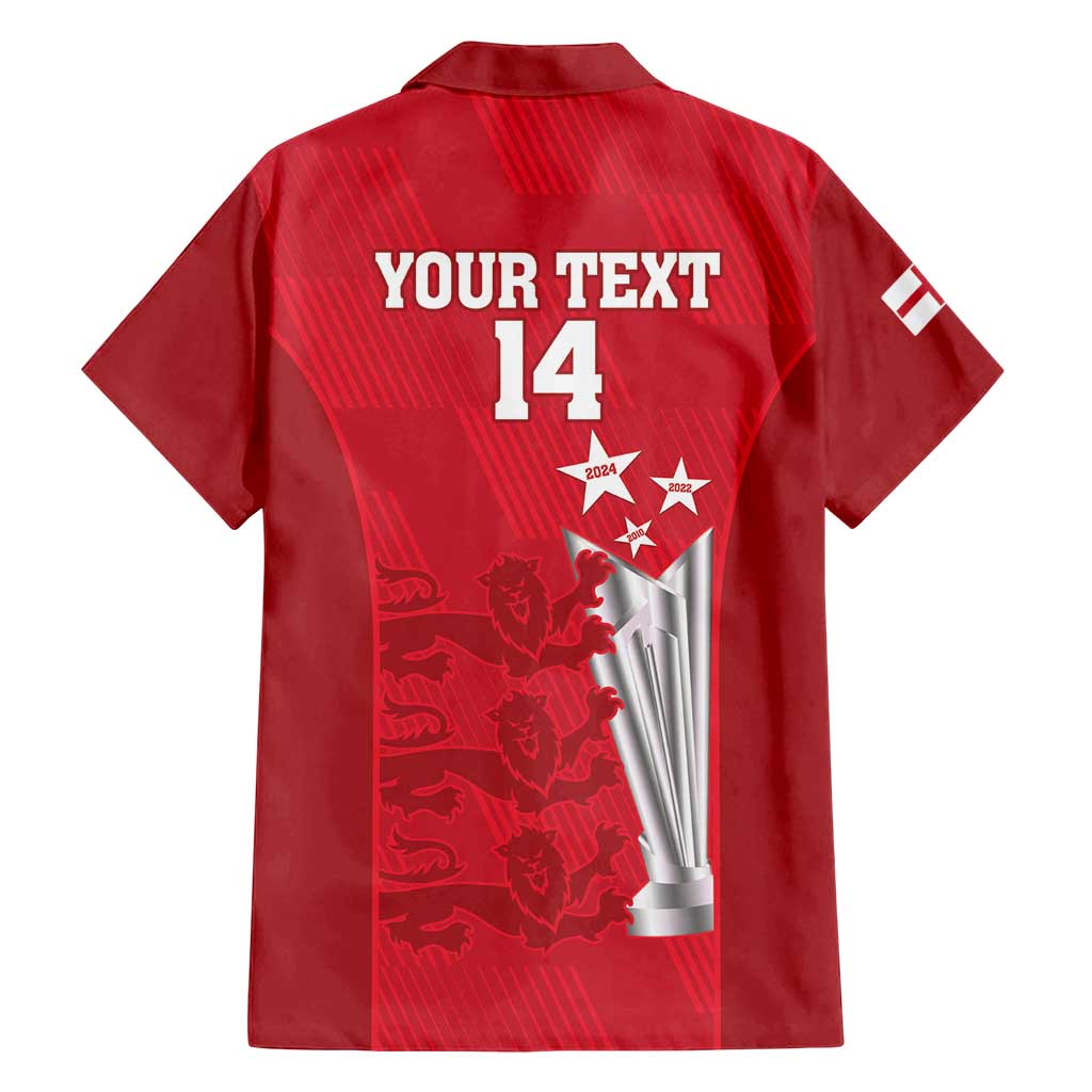 Custom England Cricket Family Matching Summer Maxi Dress and Hawaiian Shirt 3rd Champions World Cup Proud