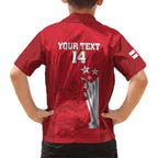 Custom England Cricket Family Matching Tank Maxi Dress and Hawaiian Shirt 3rd Champions World Cup Proud