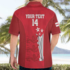 Custom England Cricket Hawaiian Shirt 3rd Champions World Cup Proud