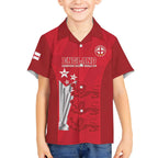 Custom England Cricket Hawaiian Shirt 3rd Champions World Cup Proud