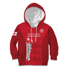 Custom England Cricket Kid Hoodie 3rd Champions World Cup Proud