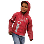 Custom England Cricket Kid Hoodie 3rd Champions World Cup Proud