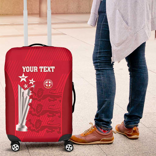 Custom England Cricket Luggage Cover 3rd Champions World Cup Proud