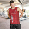 Custom England Cricket Men Tank Top 3rd Champions World Cup Proud