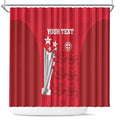 Custom England Cricket Shower Curtain 3rd Champions World Cup Proud