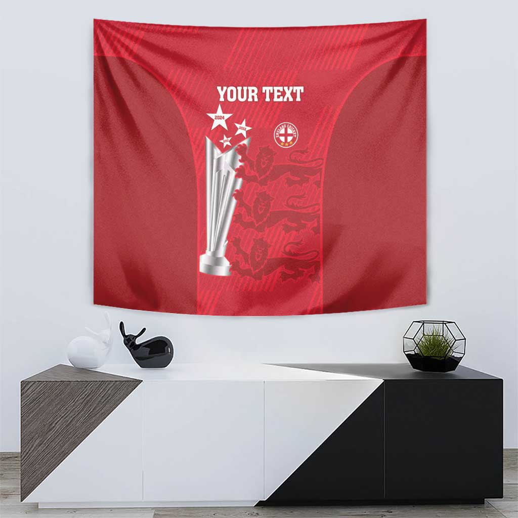 Custom England Cricket Tapestry 3rd Champions World Cup Proud