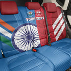Custom India And England Cricket Back Car Seat Cover 2024 Together Dynamic Version