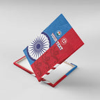 Custom India And England Cricket Canvas Wall Art 2024 Together Dynamic Version