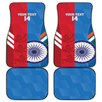 Custom India And England Cricket Car Mats 2024 Together Dynamic Version