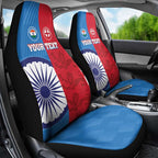 Custom India And England Cricket Car Seat Cover 2024 Together Dynamic Version