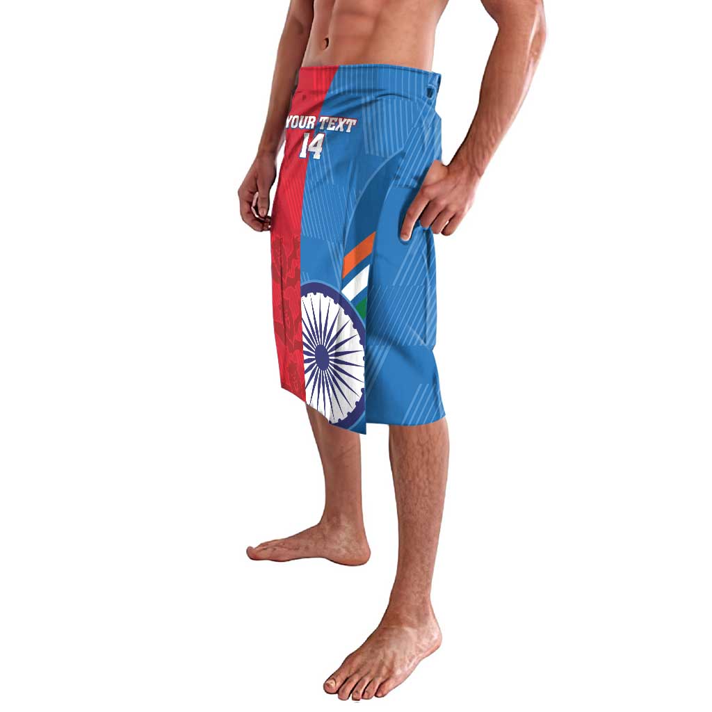 Custom India And England Cricket Lavalava 2024 Together Dynamic Version