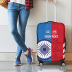 Custom India And England Cricket Luggage Cover 2024 Together Dynamic Version
