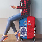 Custom India And England Cricket Luggage Cover 2024 Together Dynamic Version