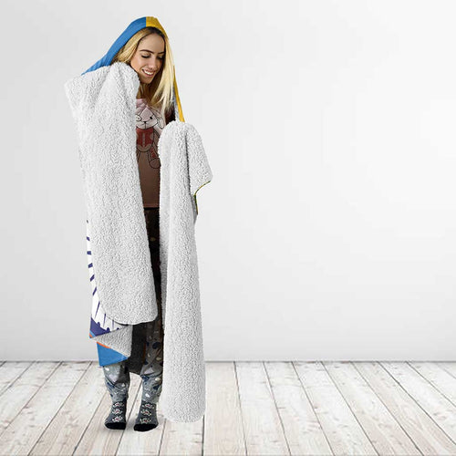 Custom India And South Africa Cricket Hooded Blanket 2024 Together Dynamic Version