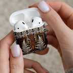 Wahaika New Zealand AirPods Case Maori Weapon Kowhaiwhai Fern Poutama Motifs