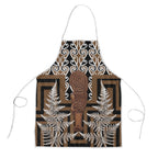 Wahaika New Zealand Apron Maori Weapon Kowhaiwhai Fern Poutama Motifs