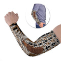 Wahaika New Zealand Arm Sleeves Maori Weapon Kowhaiwhai Fern Poutama Motifs