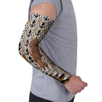 Wahaika New Zealand Arm Sleeves Maori Weapon Kowhaiwhai Fern Poutama Motifs
