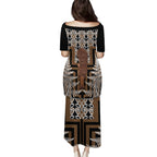 Wahaika New Zealand Puletasi Maori Weapon Kowhaiwhai Fern Poutama Motifs
