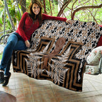Wahaika New Zealand Quilt Maori Weapon Kowhaiwhai Fern Poutama Motifs