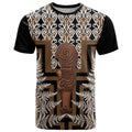 Wahaika New Zealand T Shirt Maori Weapon Kowhaiwhai Fern Poutama Motifs