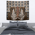 Wahaika New Zealand Tapestry Maori Weapon Kowhaiwhai Fern Poutama Motifs