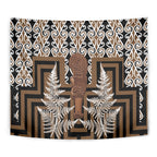 Wahaika New Zealand Tapestry Maori Weapon Kowhaiwhai Fern Poutama Motifs