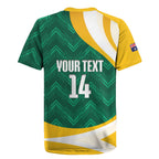 Australia 2026 Soccer Custom Rugby Jersey Go Socceroos Kangaroo Mascot Green Sporty