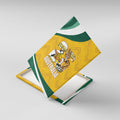 Australia 2026 Soccer Canvas Wall Art Go Socceroos Kangaroo Mascot Yellow Sporty