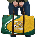 Australia 2026 Soccer Travel Bag Go Socceroos Kangaroo Mascot Yellow Sporty