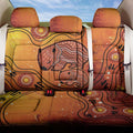 Australia Wombat Back Car Seat Cover Indigenous Art