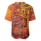 Australia Wombat Baseball Jersey Indigenous Art