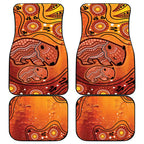 Australia Wombat Car Mats Indigenous Art