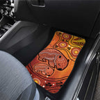 Australia Wombat Car Mats Indigenous Art