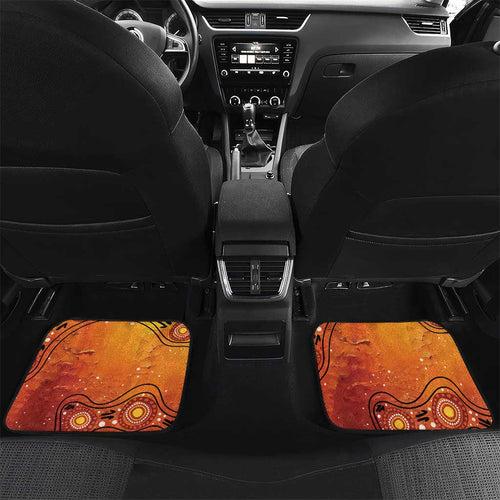 Australia Wombat Car Mats Indigenous Art