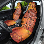 Australia Wombat Car Seat Cover Indigenous Art