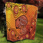 Australia Wombat Quilt Indigenous Art