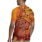 Australia Wombat Rugby Jersey Indigenous Art
